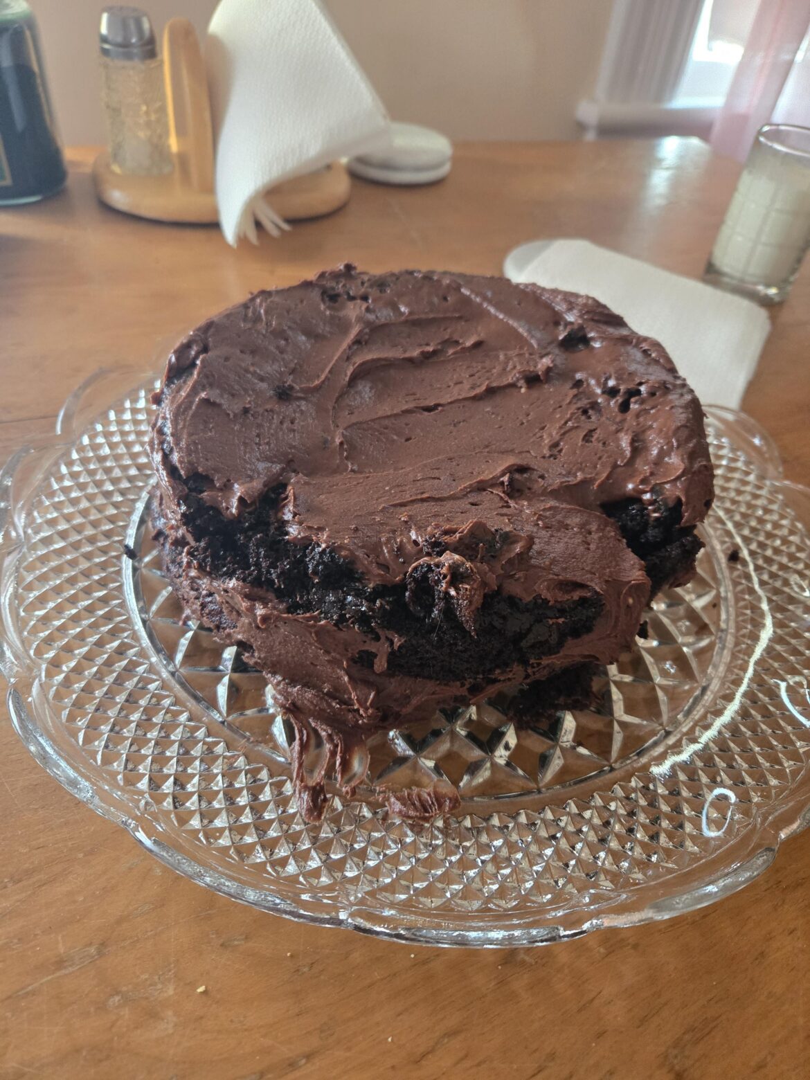 I tried to bake a cake for the for my husbands birthday 🥲