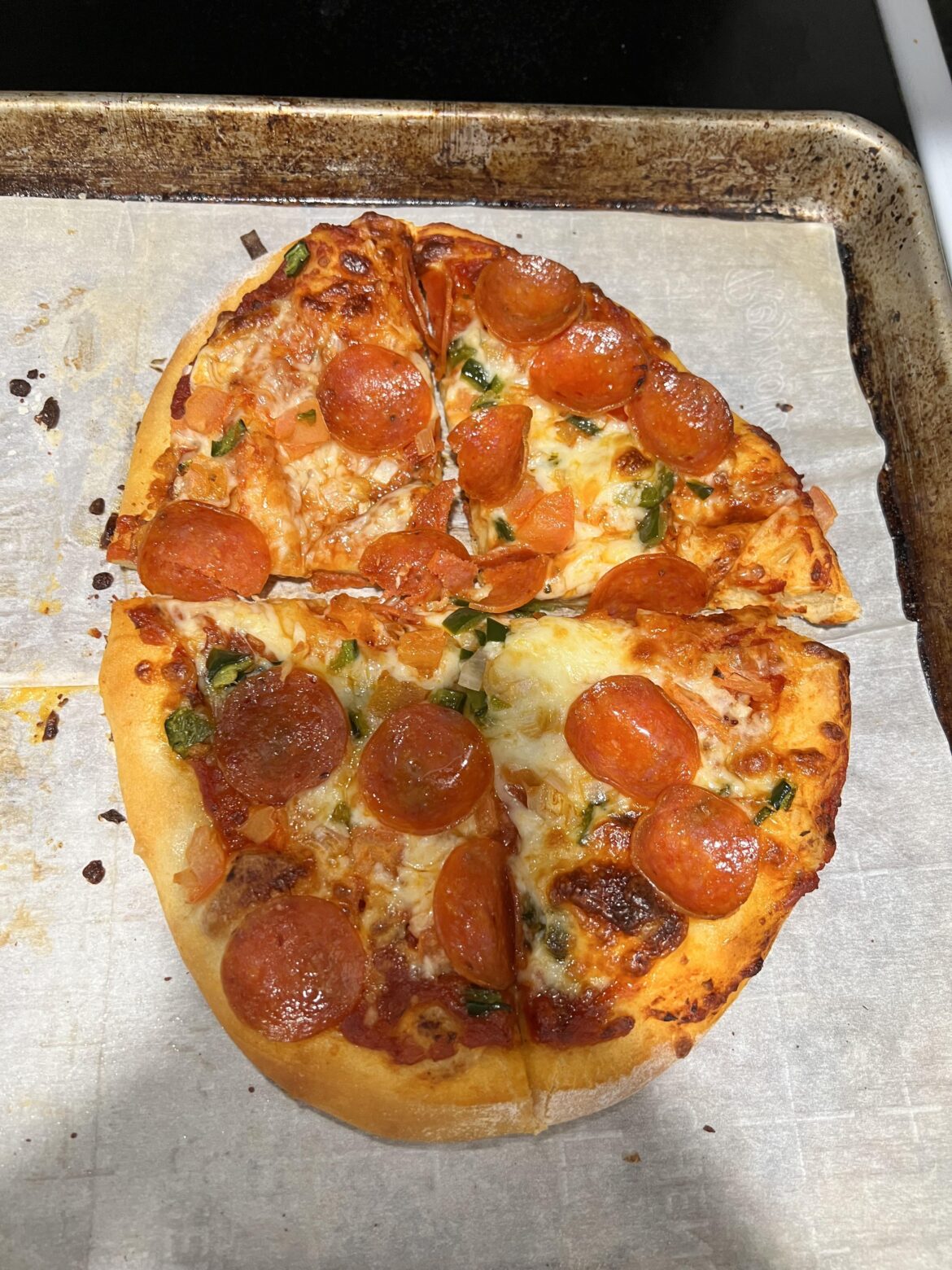 Hot Honey Pepperoni Pizza