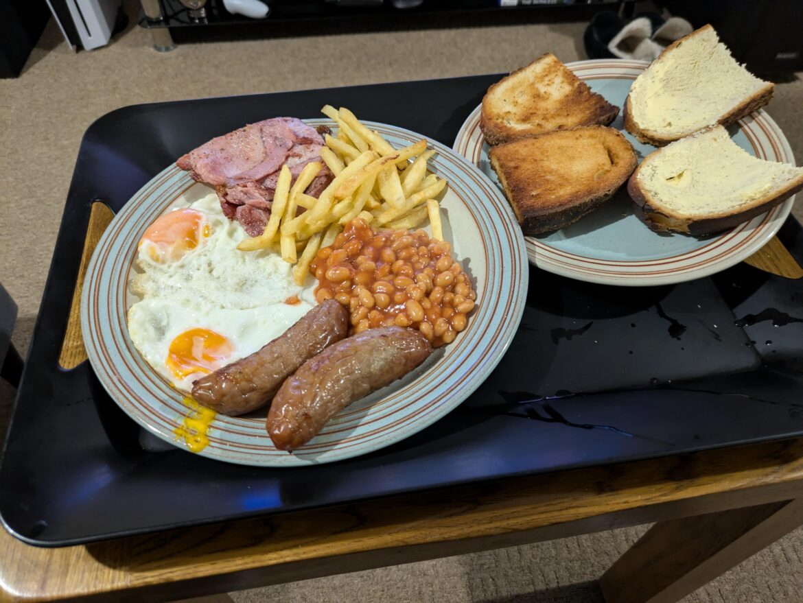 Late night effort with chips