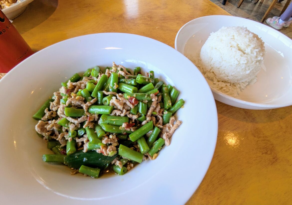 Amazing Green Beans @ Madam Mams