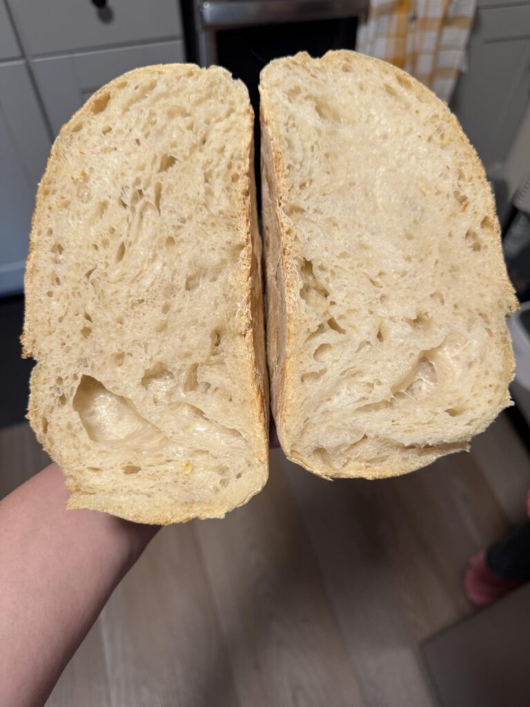 Here to show you that you’re overcomplicating your sourdough.  This was with no Stretch & folds