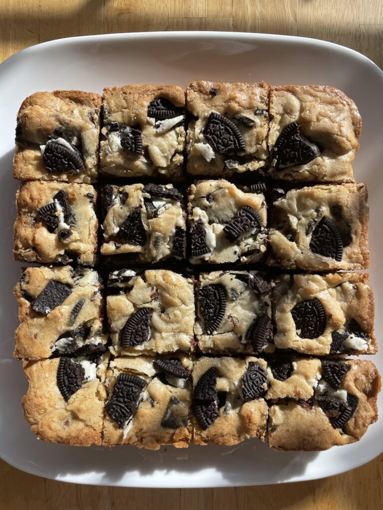 oreo blondies!!