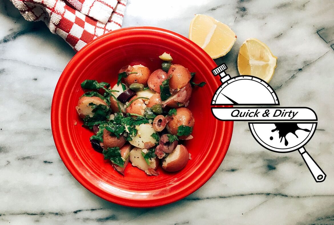 This Mediterranean potato salad is all you need for dinner This Mediterranean potato salad is all you need for dinner