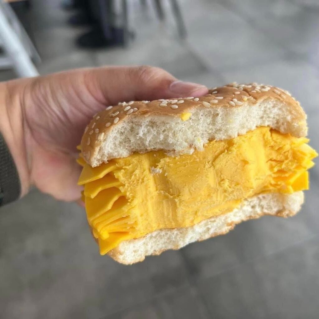 Cheese sandwich from twitter