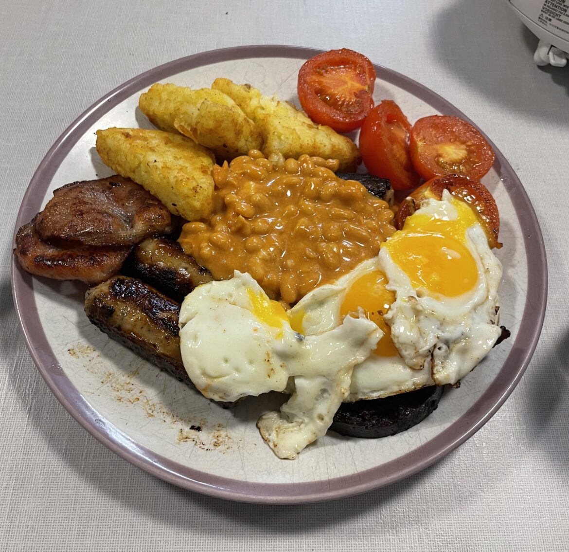 Uni student first attempt at a fryup