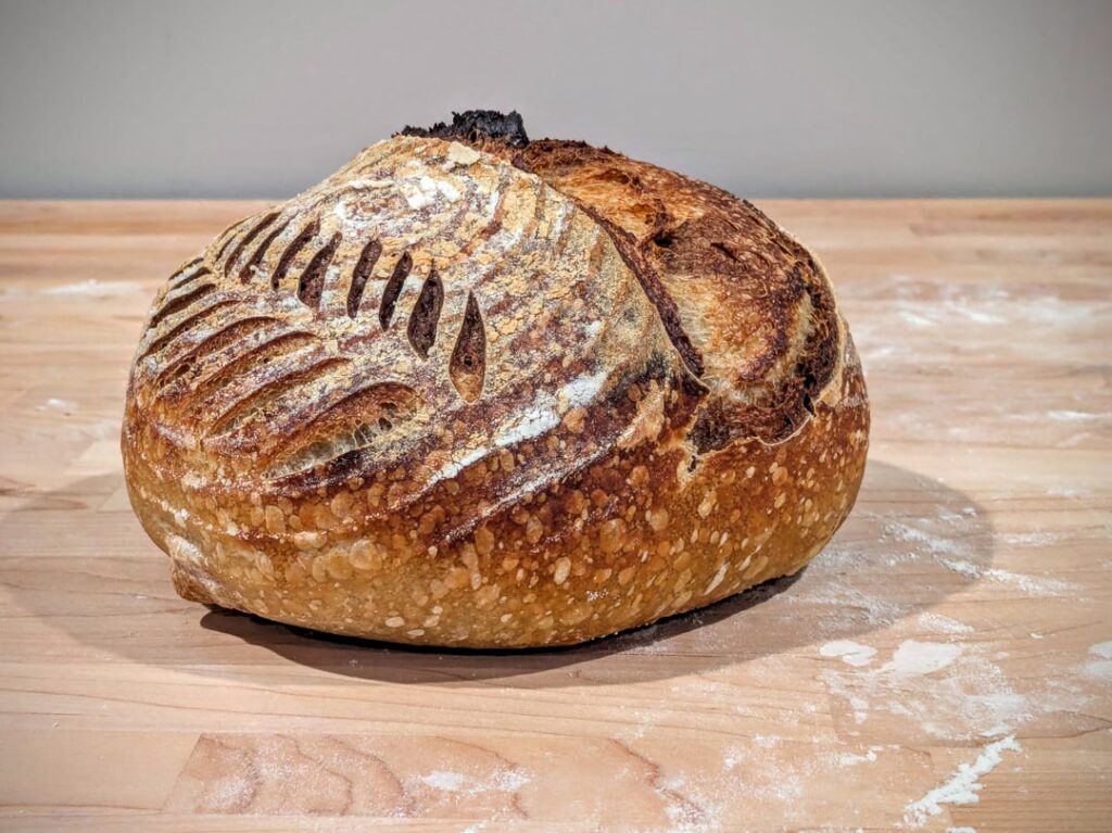 Some marble rye test bakes from this weekend. Love the different marbling patterns!
