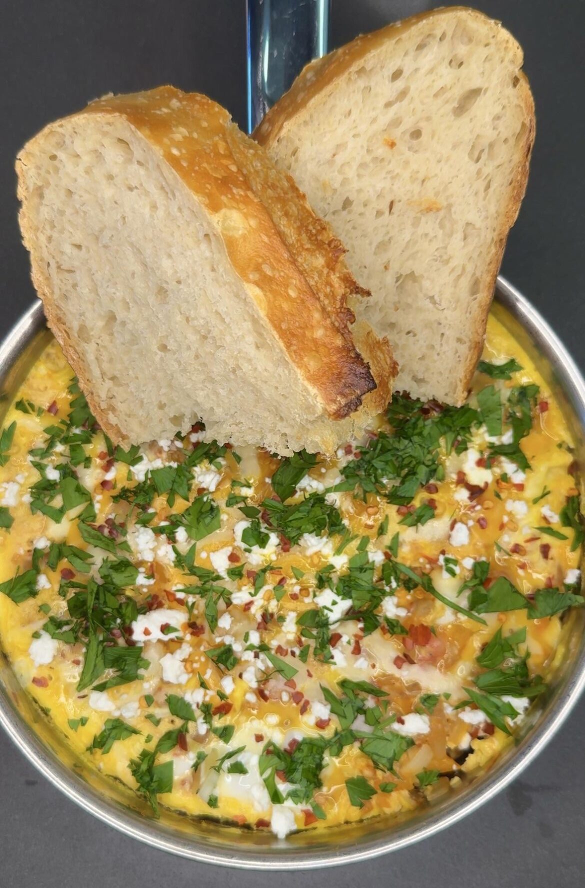 Menemen aka Turkish Scrambled Eggs!