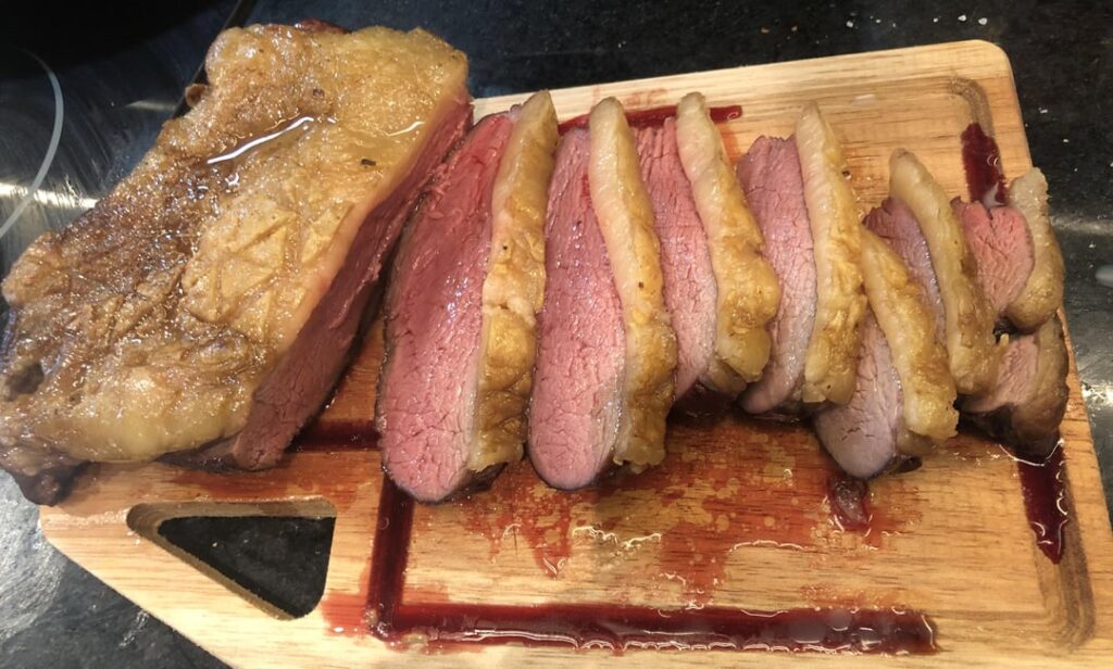 First time trying reverse sear and pichana / tapa cuadril