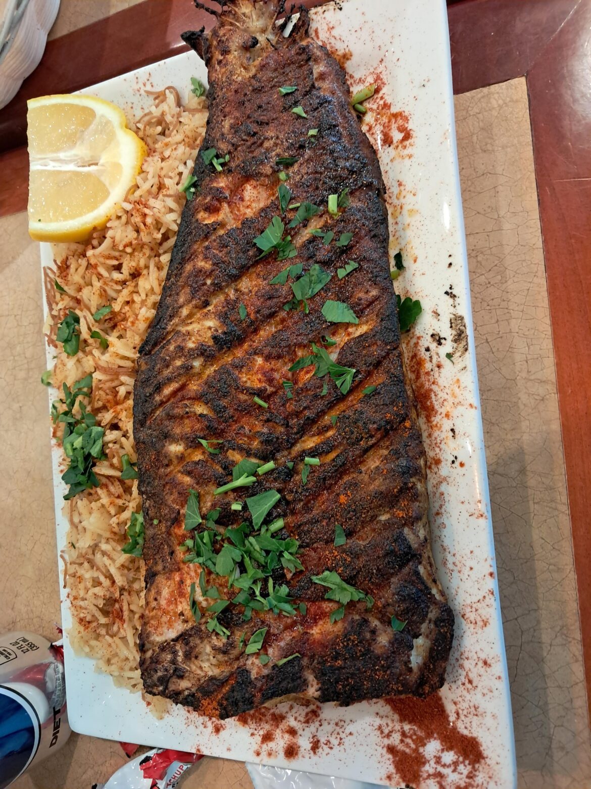Epic Grilled Fish at Sarra Grill (Skokie)