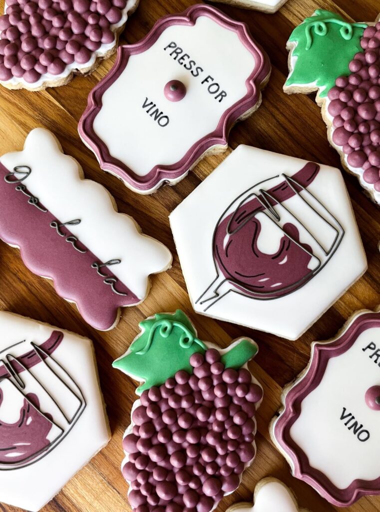 Cookies for a wine lover