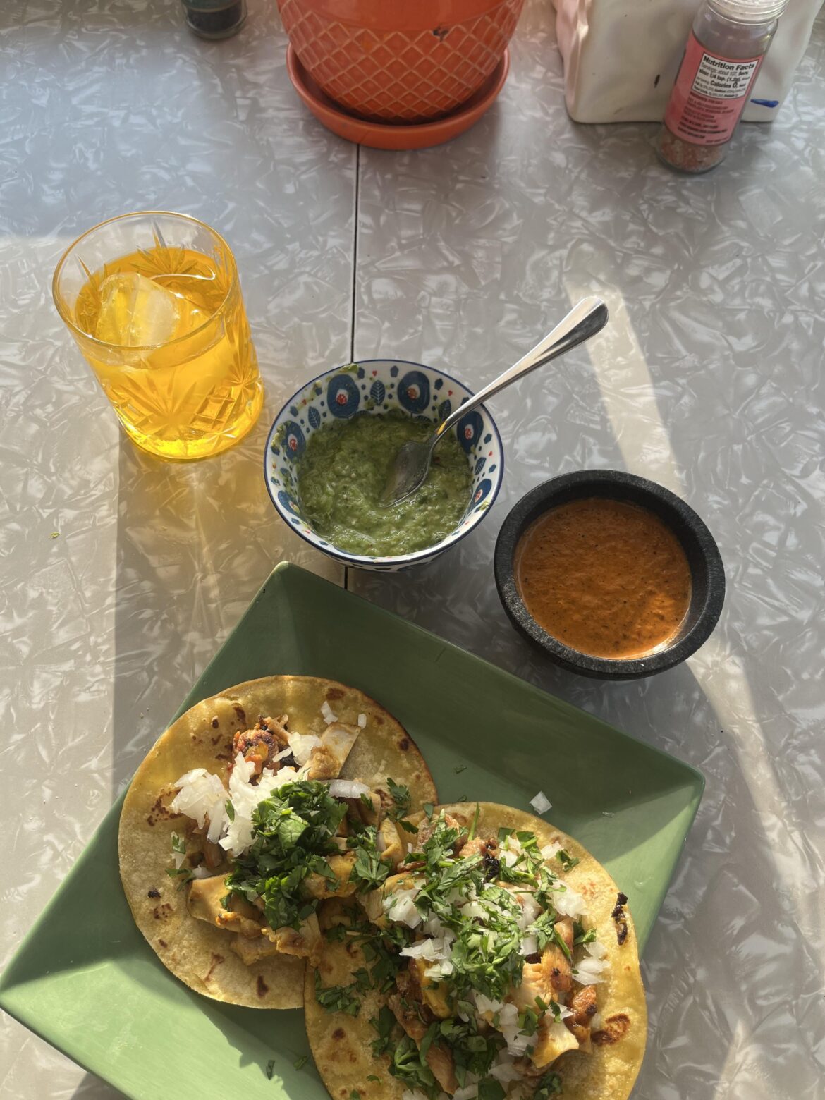 Solo white boy taco night