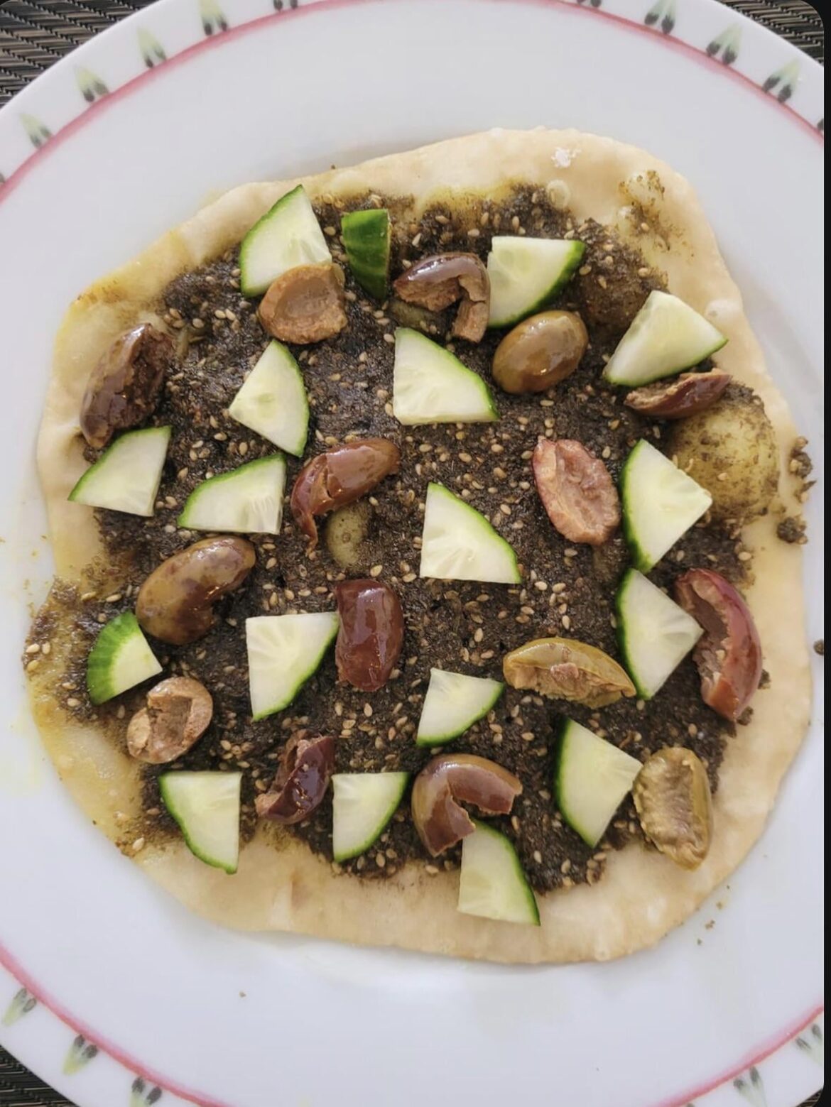 This is considered pizza in Lebanon