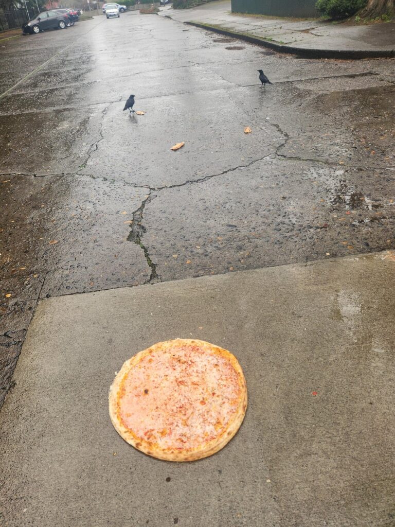 Pizza Crime in the Wild