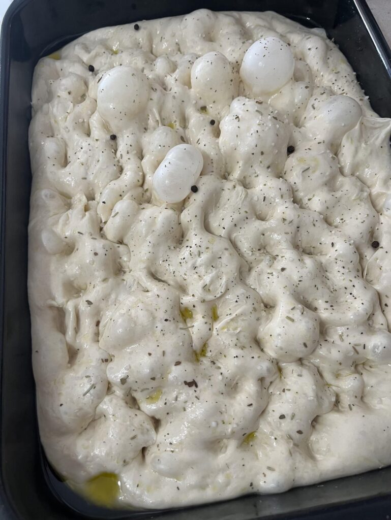 48h fermented focaccia