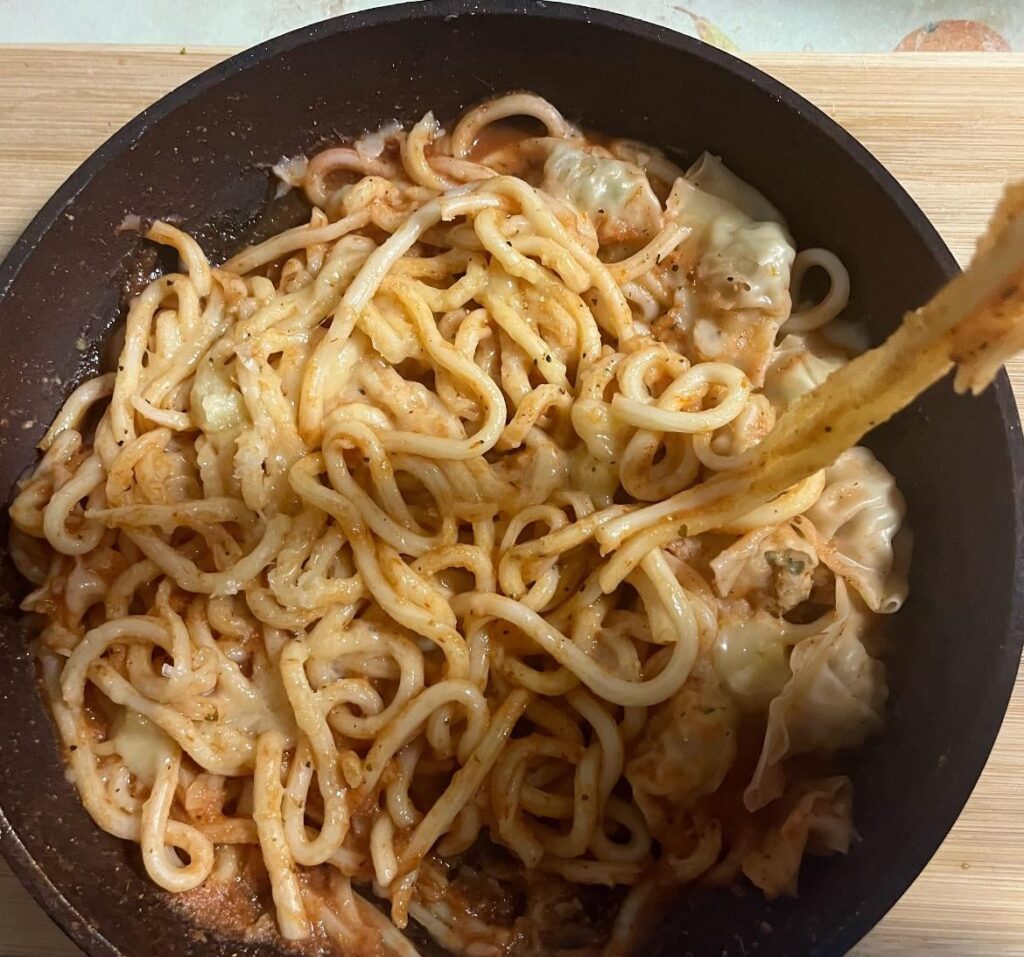 Udon spaghetti 450cal