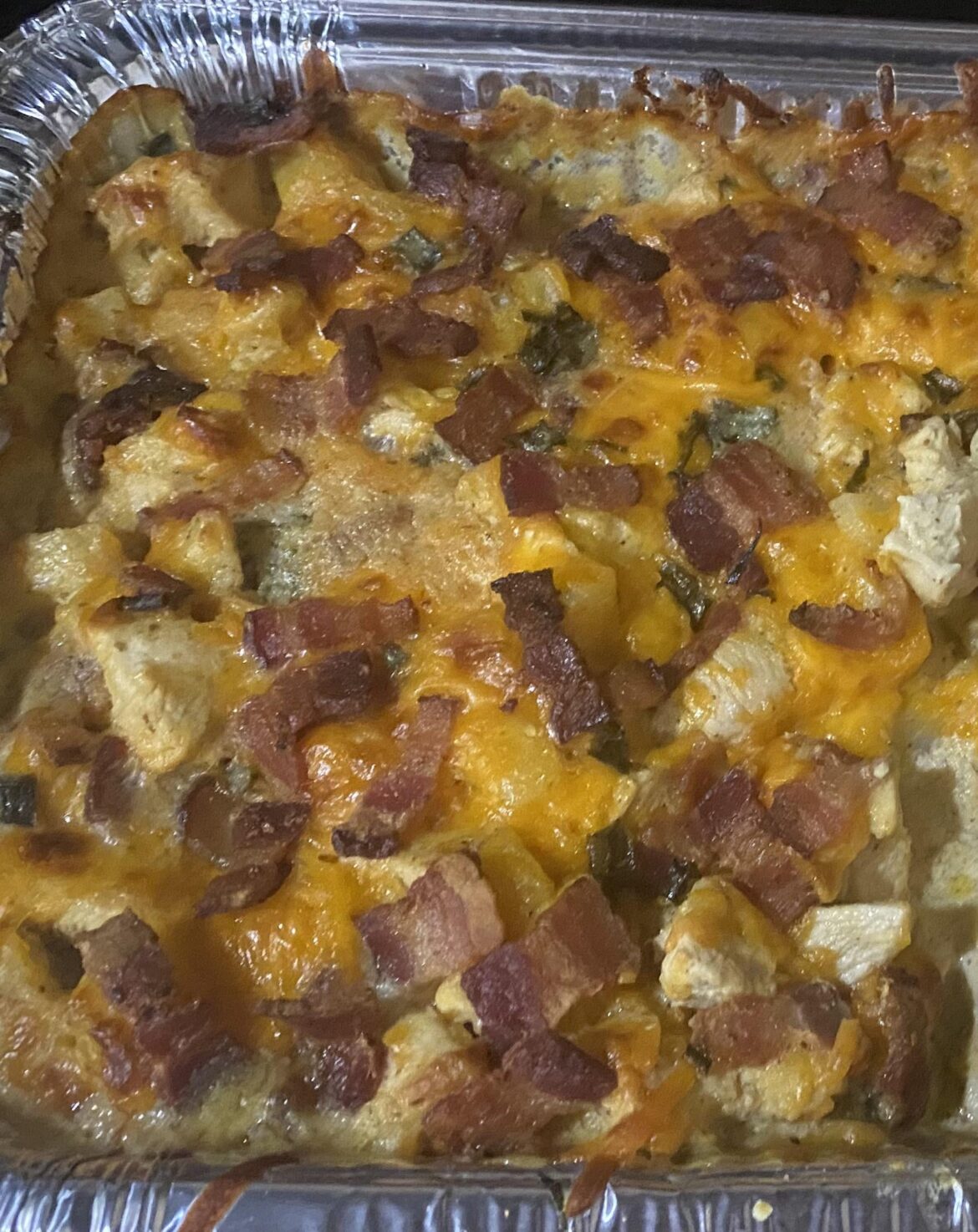 Outback inspired Alice Springs chicken casserole