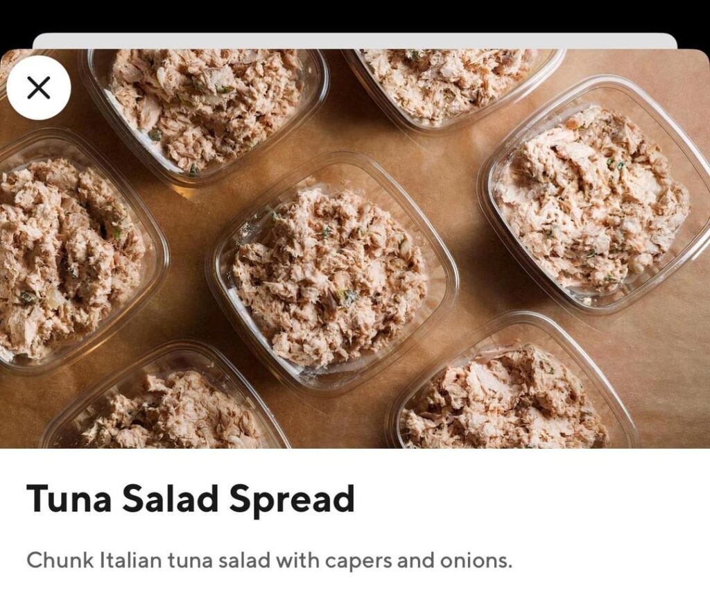 Breads Bakery Tuna Salad & Salmon