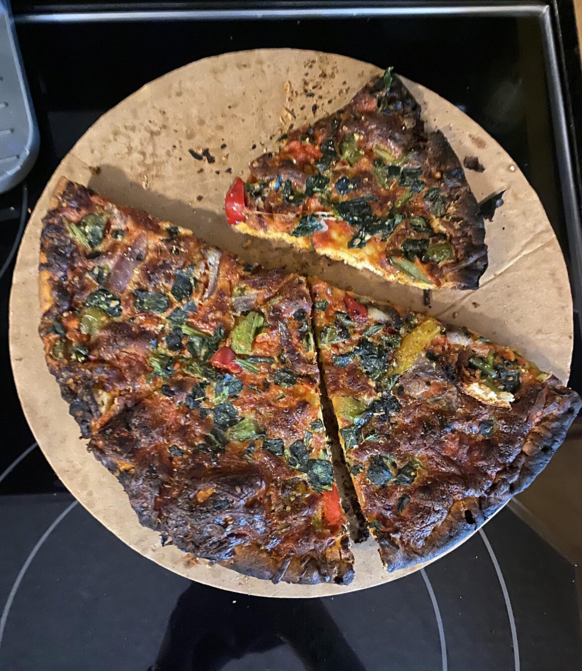my boyfriend made his mom pizza