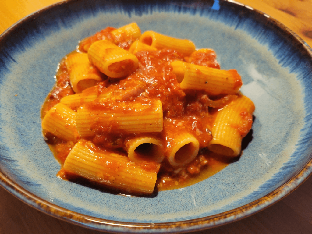 Rigatoni all'amatriciana