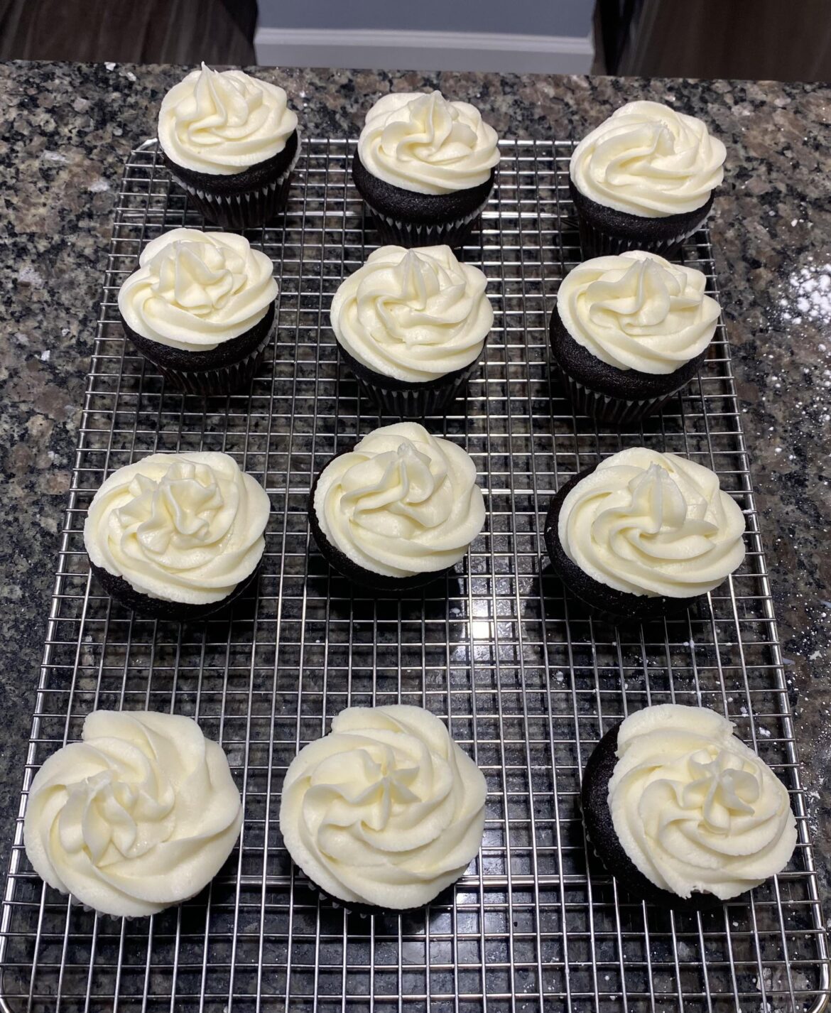 My friends finished their ACTs so I made some celebratory cupcakes.