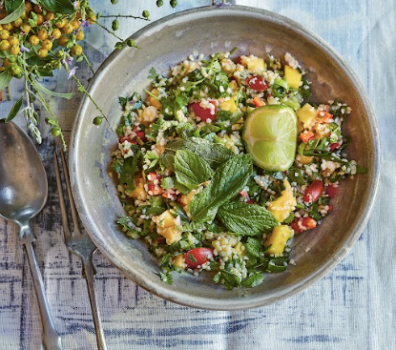 Vegan Bulger and Mango Salad