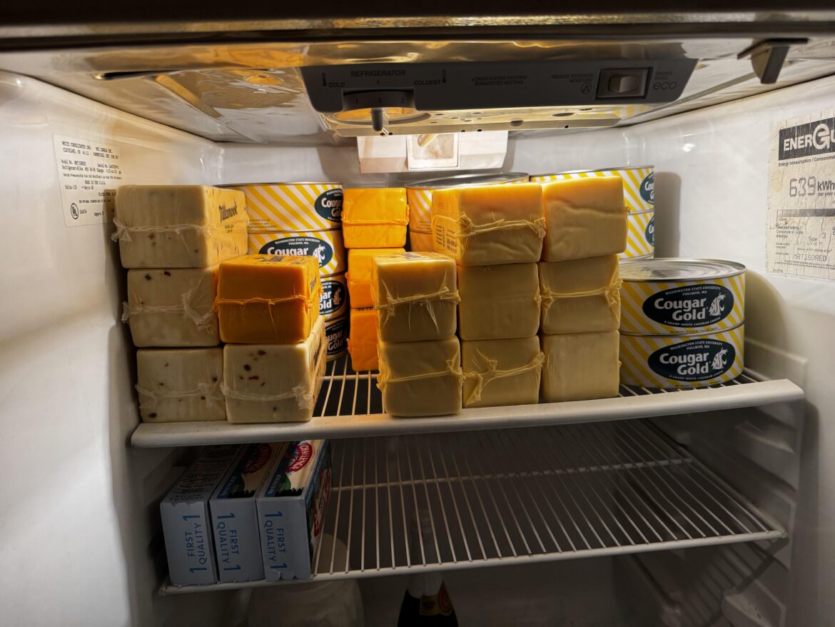 Cheese fridge