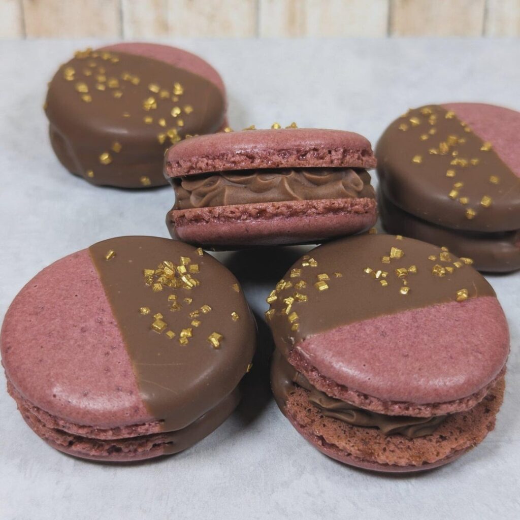 Wine & chocolate ganache 🍷