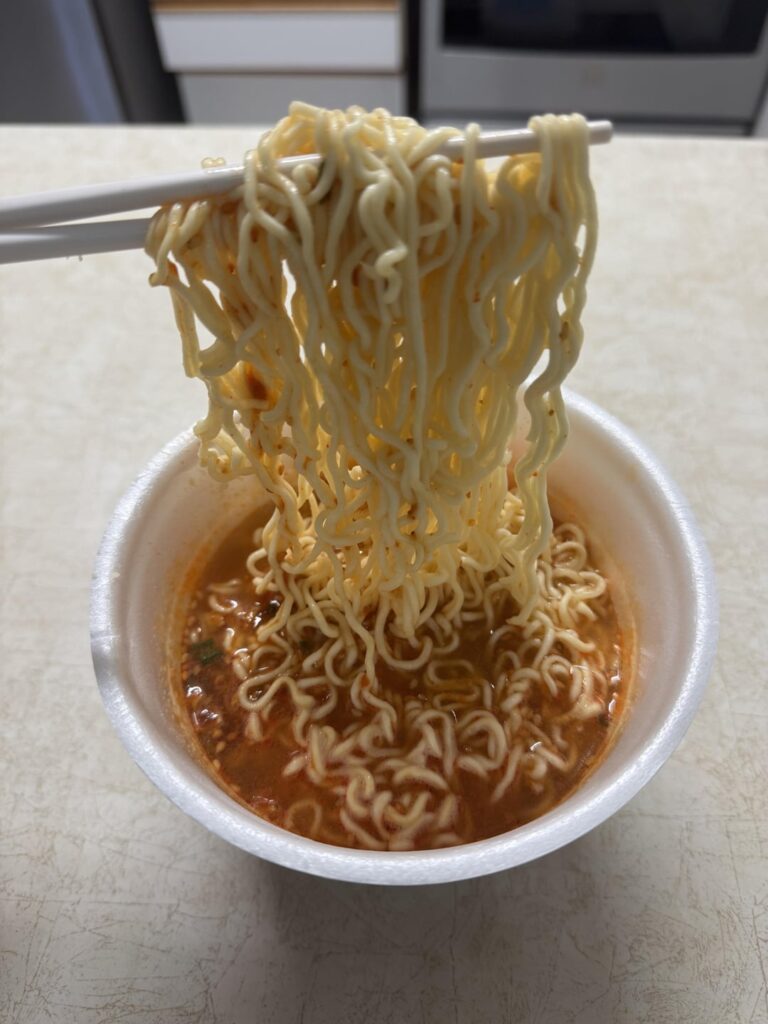 Tantanmen (Japanese spicy instant noodle)