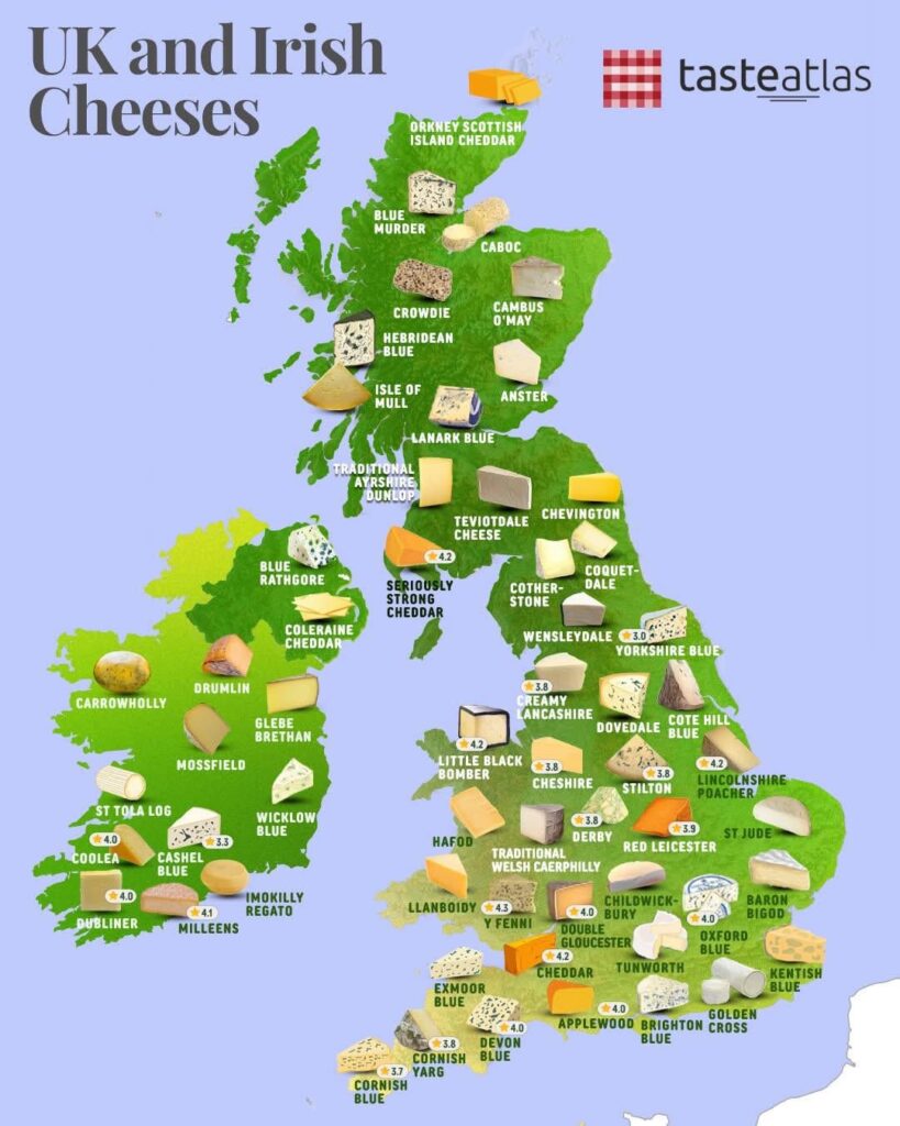 A cool guide to cheese