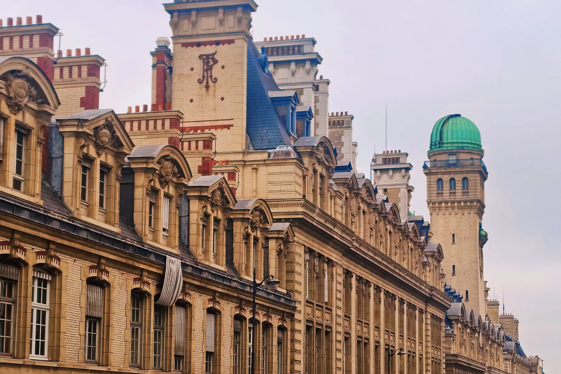 Exterior of the Sorbonne University in Paris