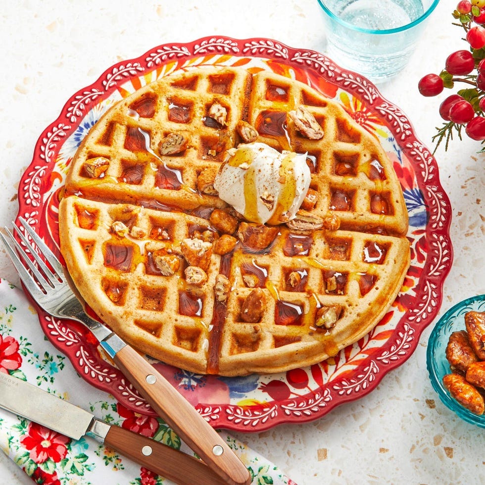 sweet breakfast cinnamon pecan waffles sweet breakfast cinnamon pecan waffles