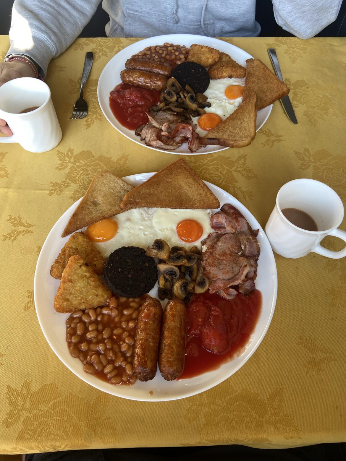 Knife and fork cafe, bristol.