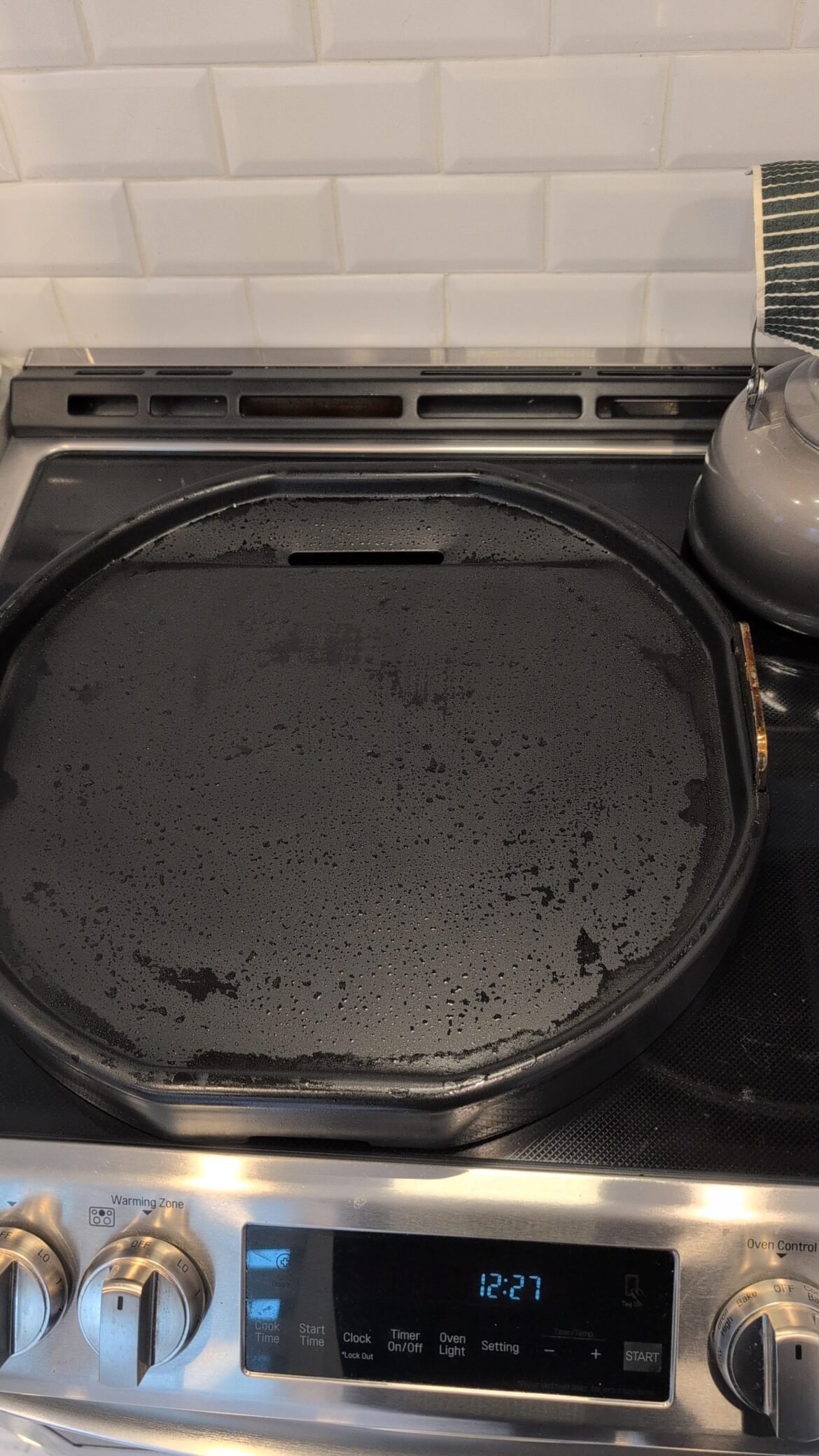 Karbon steel griddle