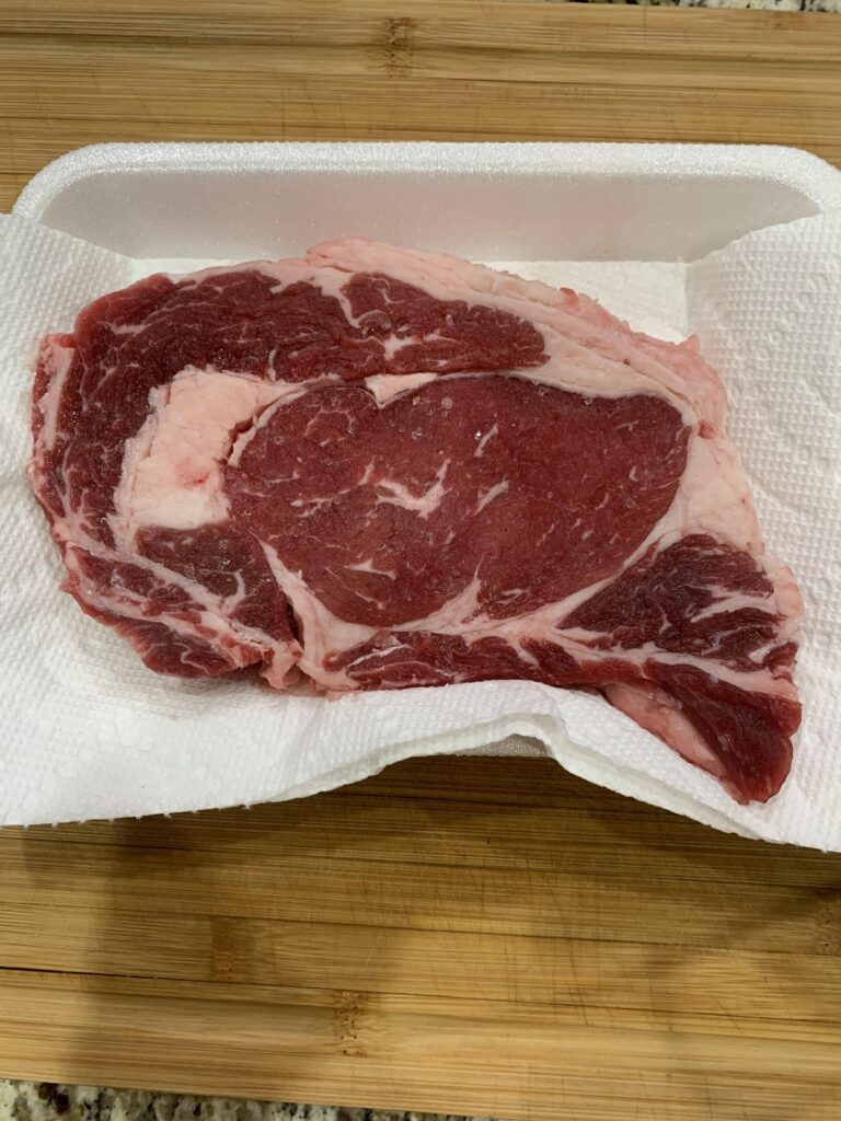 Not the most marbled, not my best cook…