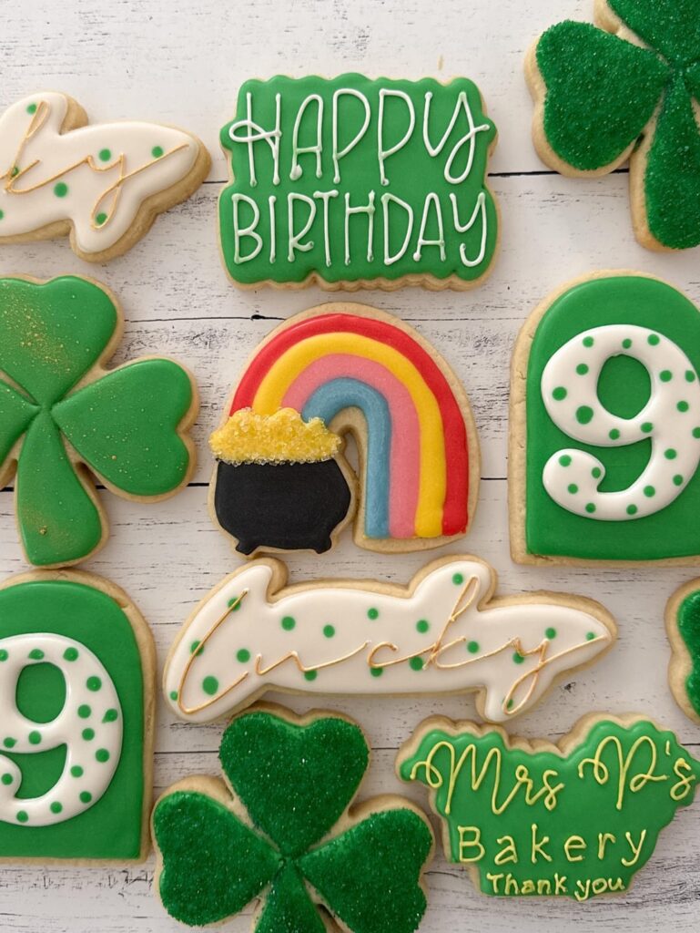 St Patrick’s day birthday set!