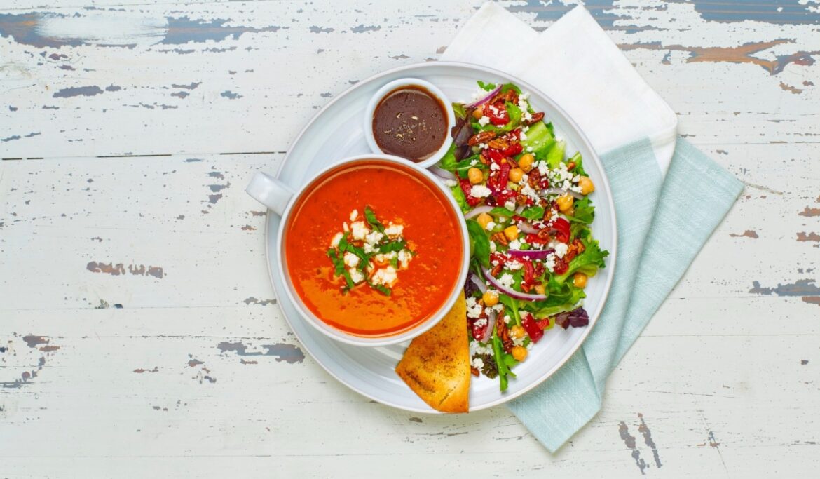 Taziki's Tomato Basil Soup.