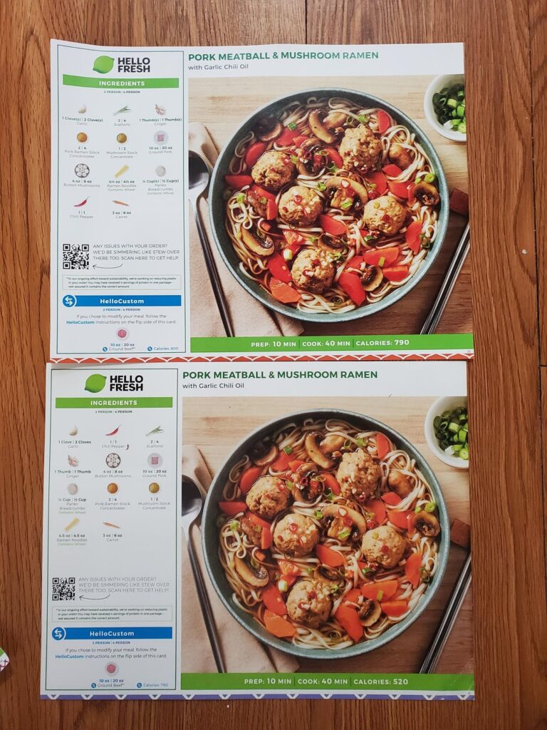 Calorie count change????