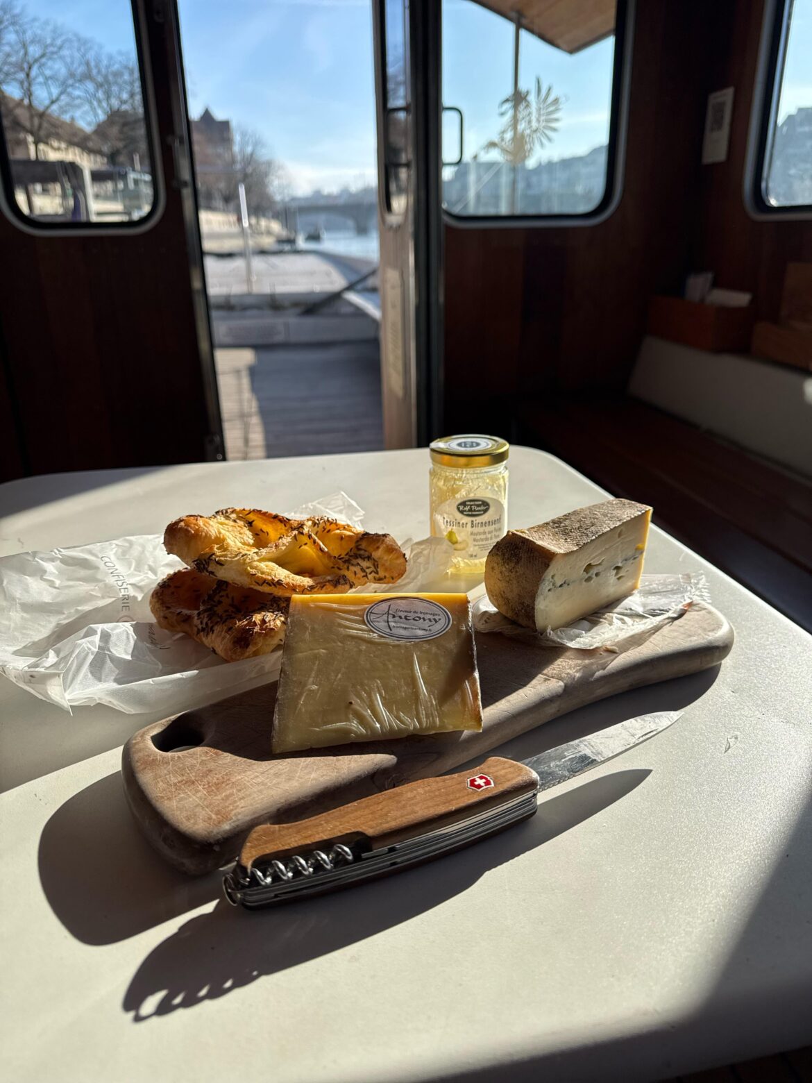 Morbier and Compte Grande Garde