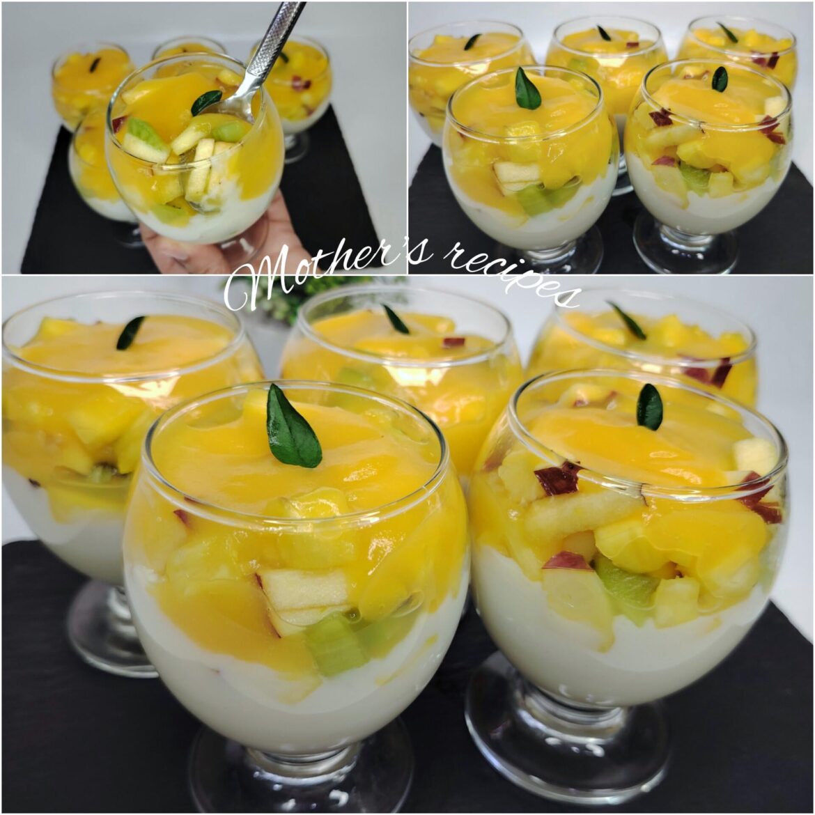 Quick and easy no Bake dessert cups, no egg no gelatin RefreshingTreat in the comments