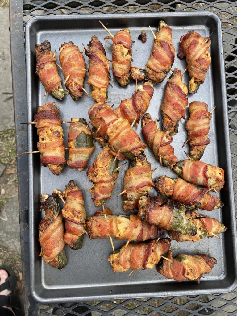 Poppers and kielbasa