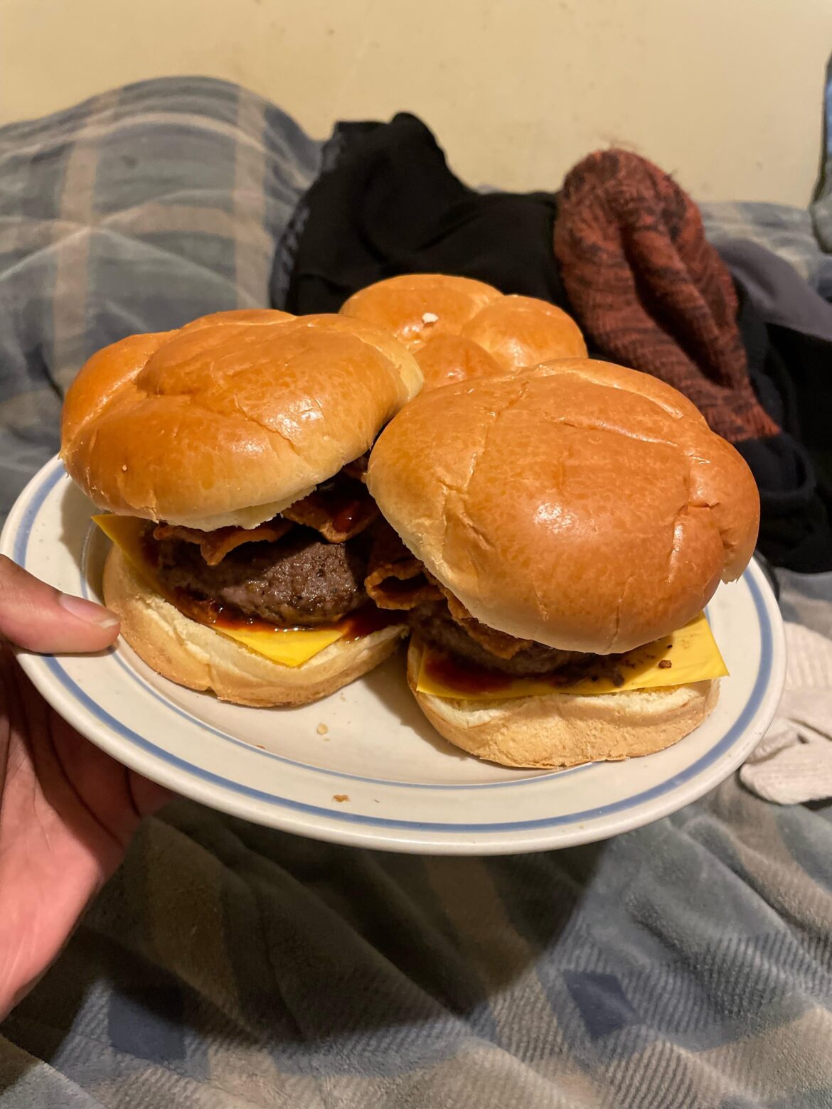 Burgers I made after work