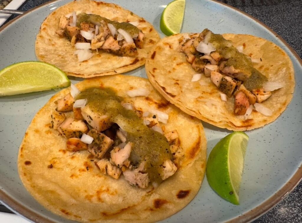 Chicken tacos
