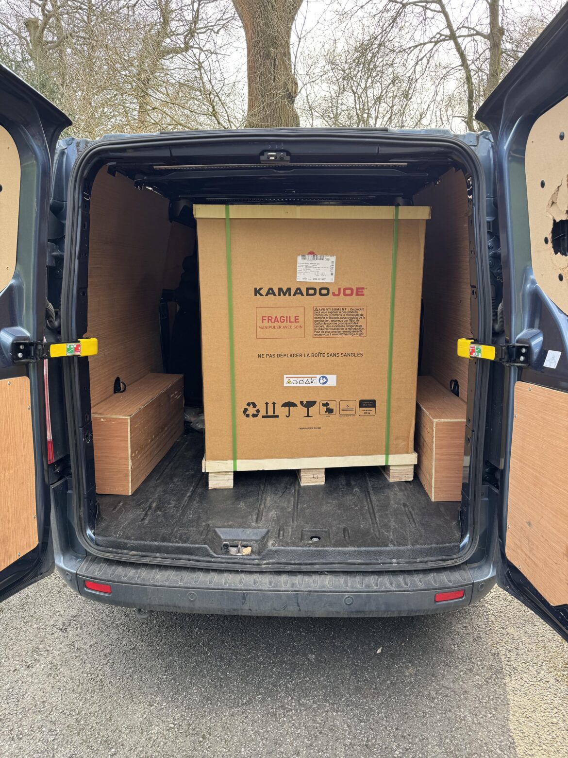 After a year using the Jr I pulled the trigger on the big boy. Now how am I going to get it off my van…