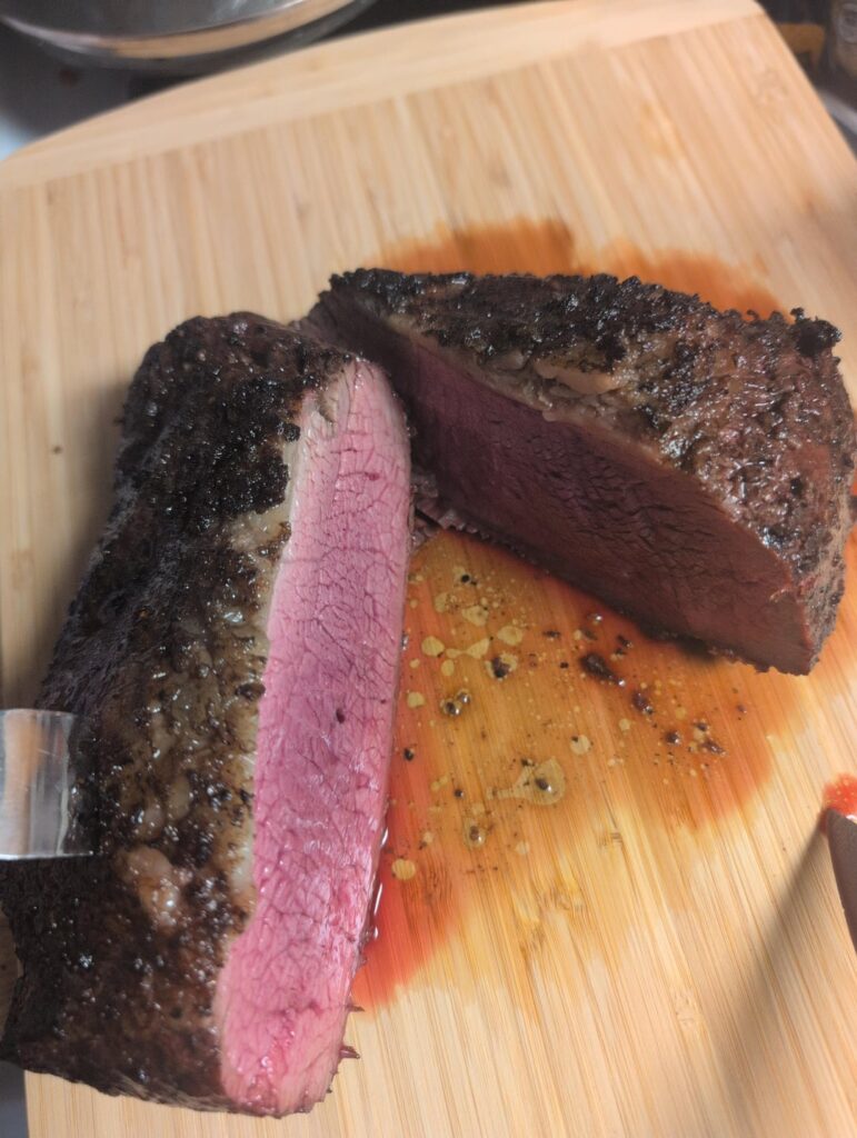 Reversed a picanha at like midnight