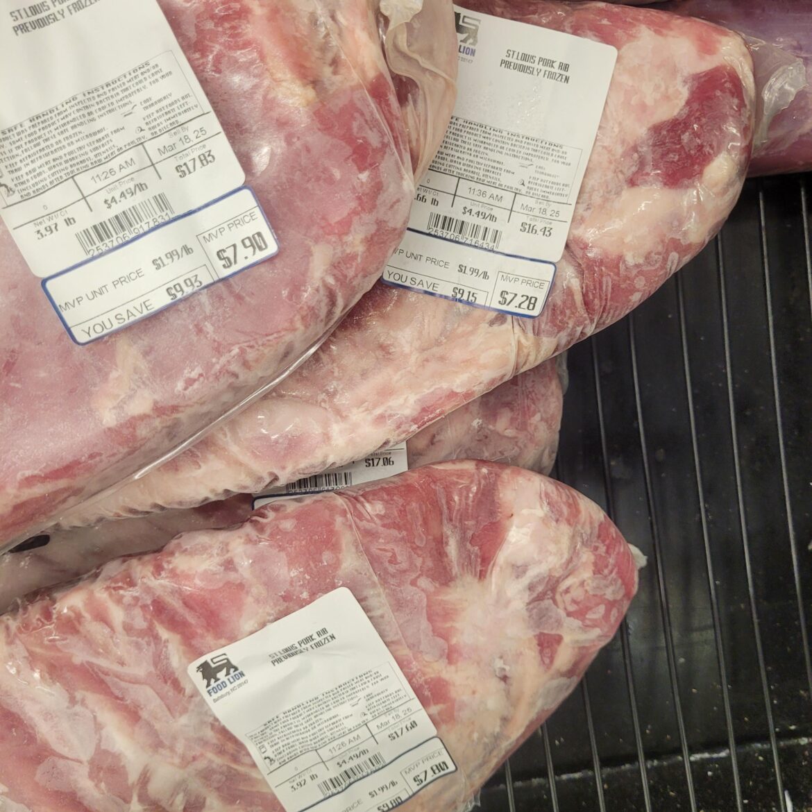 If you have a Food Lion in your area they have St Louis ribs on sale for the next 6 days