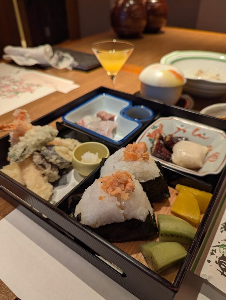 Dinner from our hotel