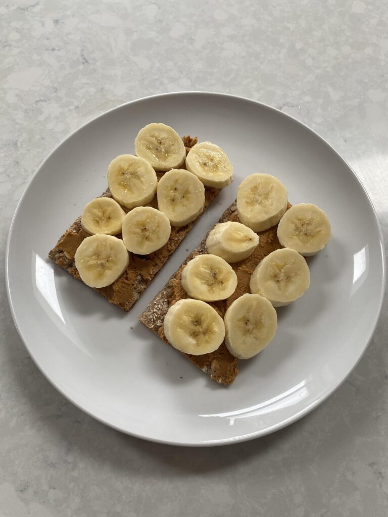 Tasty high-protein high-carb breakfast to start the day