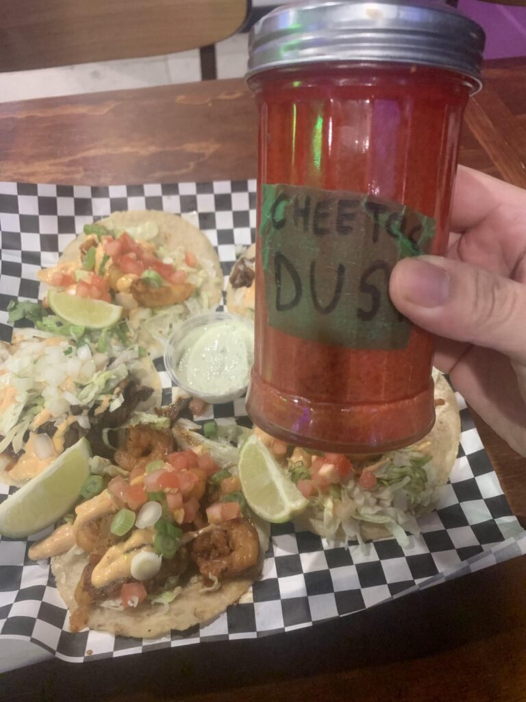 Would you put “Cheetos dust” in your tacos?