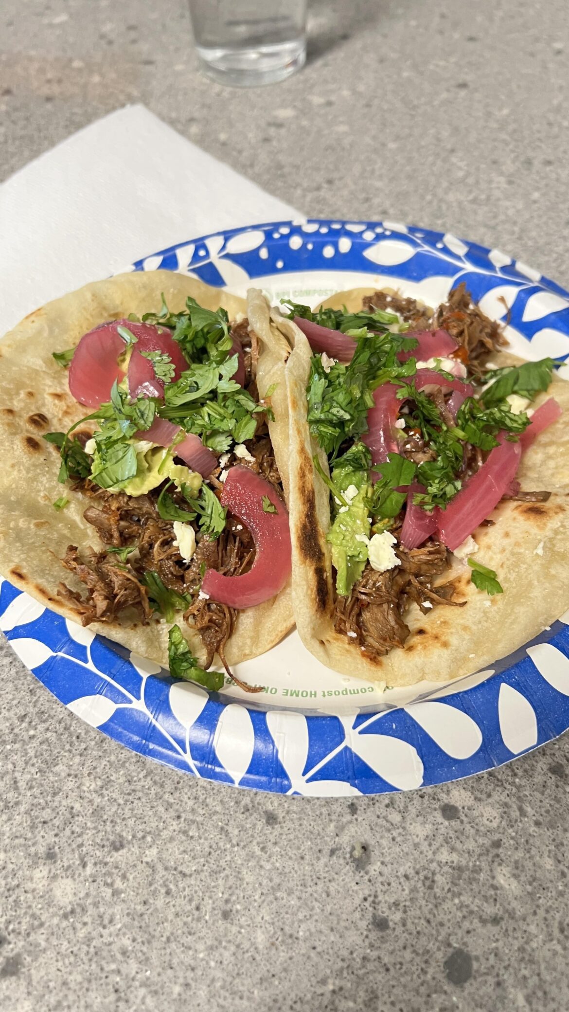 Tinga tacos de mi casa
