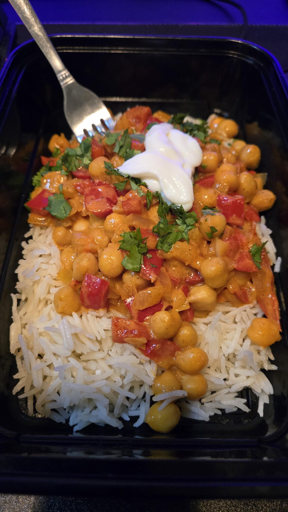 Indian-Style Chickpea Coconut Curry